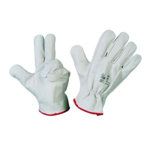 Guanto tutto fiore bordato bianco TOP QUALITY!