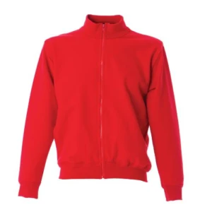 Modena Red Felpa Zip Lunga