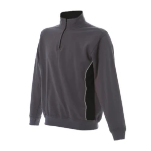 Bari Grey Black Felpa Bicolore