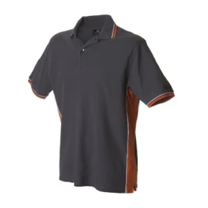 Ankara Dk Grey/Orange Polo