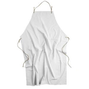 Grembiule in PVC/pol/PVC Bianco 75X110