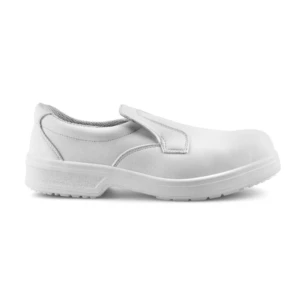 Scarpa bassa SORPASSO slip-on CHEF S2 SRC Bianca